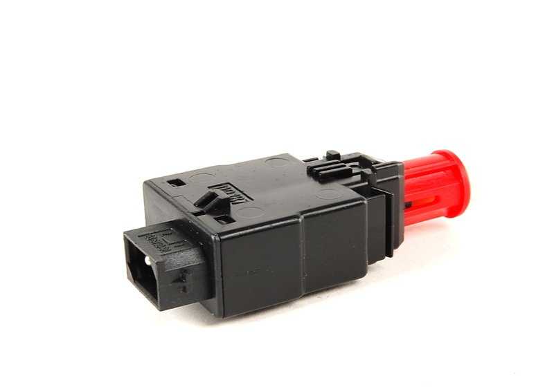OEM brake light switch 61318360420 for BMW E30, E36, E28, E34, E24, E32, Z1. Compatible with models with 2 poles brake system. Original BMW replacement.