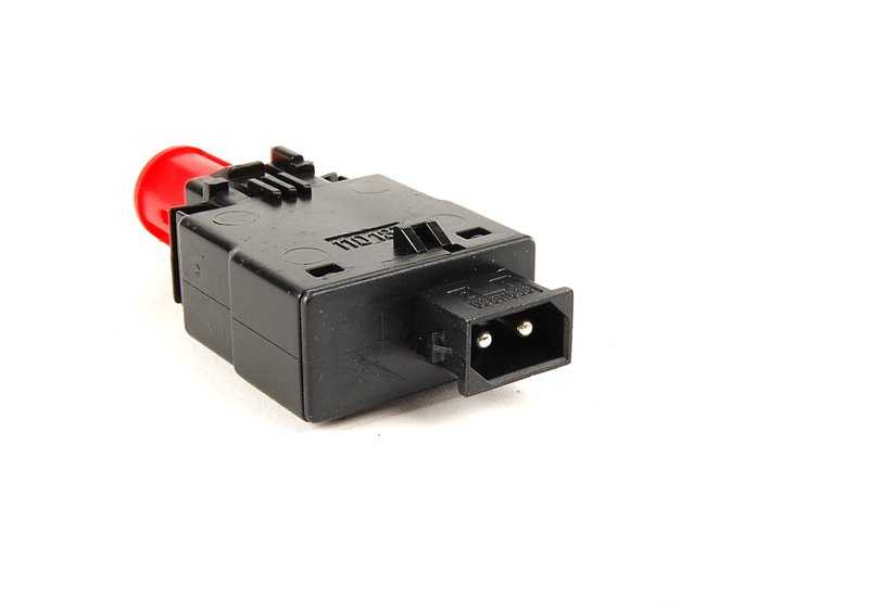 OEM brake light switch 61318360420 for BMW E30, E36, E28, E34, E24, E32, Z1. Compatible with models with 2 poles brake system. Original BMW replacement.