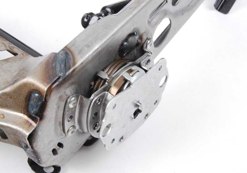 Estructura del asiento izquierdo OEM 52107138469 para MINI R50, R52, R53. Pieza original MINI.