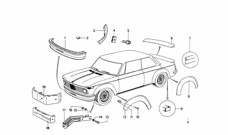 OEM support plate 51711834596 for BMW E30. Original BMW.