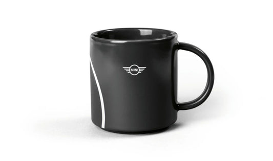 Outline Print Cup (thermal vessel with mini design) OEM 80285B32122 for Mini F54, F55, F56, F57, F60. Original mini accessory ideal for hot or cold drinks. Exclusive and practical design for day to day.