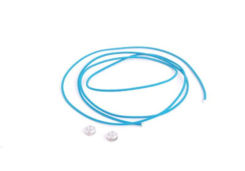 Kit de reparación de cable tensor para revestimiento del pilar C OEM 54319068572 para BMW E36. Original BMW.