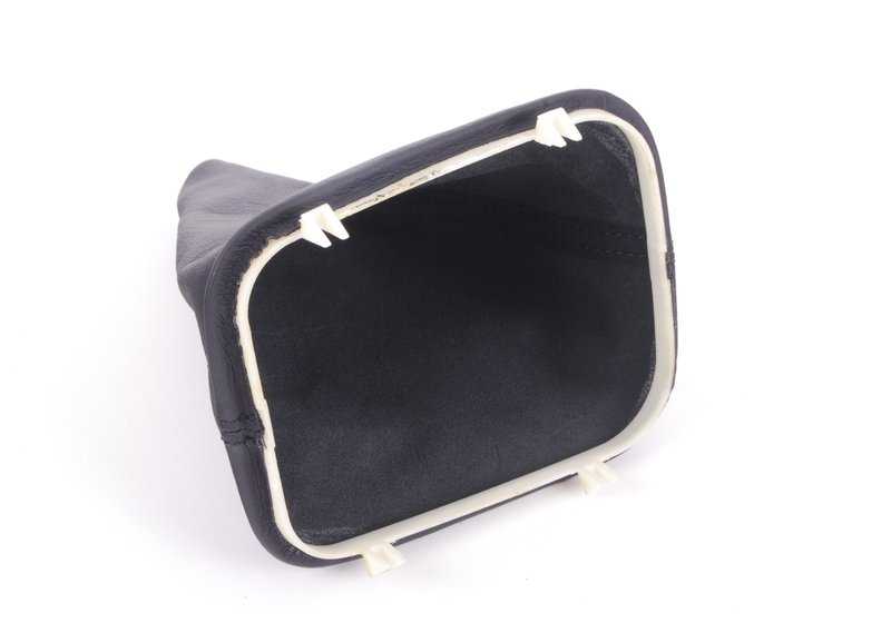 Fuelle de cuero para palanca de cambios OEM 25112232508 para BMW E30. Original BMW.