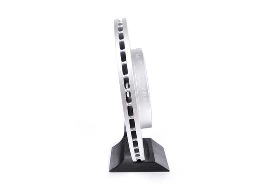 Disco de freno ventilado OEM 34116864047 para BMW E46, Z4 E85 y E86. Compatible con sistema de frenos delantero. Original BMW.