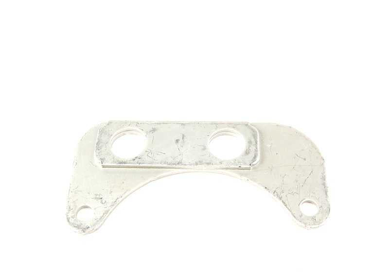 Suporte metálico OEM 18311728547 para BMW E36 e E46. Compatível com sistemas de escape, catalisador e atacante silencioso. BMW original.