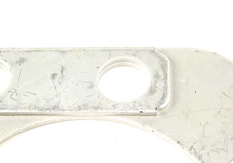 Suporte metálico OEM 18311728547 para BMW E36 e E46. Compatível com sistemas de escape, catalisador e atacante silencioso. BMW original.