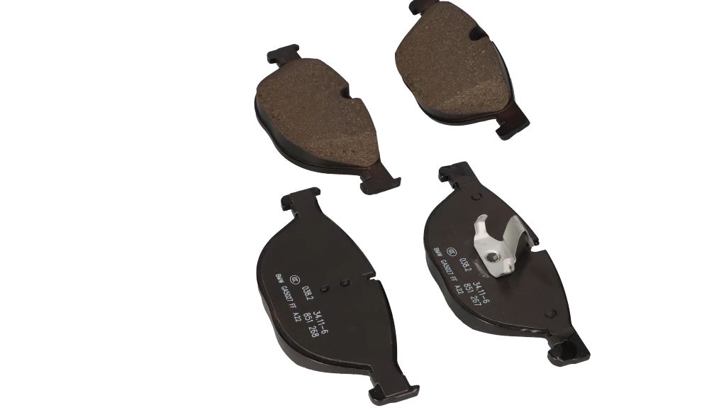 Kit de reparación pastillas freno sin asbesto OEM 34116851269 para BMW F07, F10, F11, F06, F12, F13, F01, F02, F04. Original BMW.