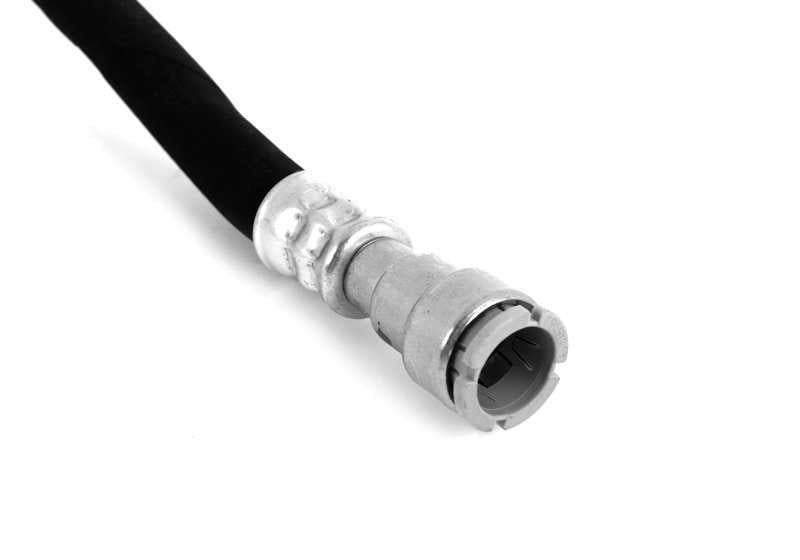 Tubería de retorno del radiador de aceite de la caja de cambios OEM 17227553262 para BMW E60, E61, E63, E64. Original BMW.