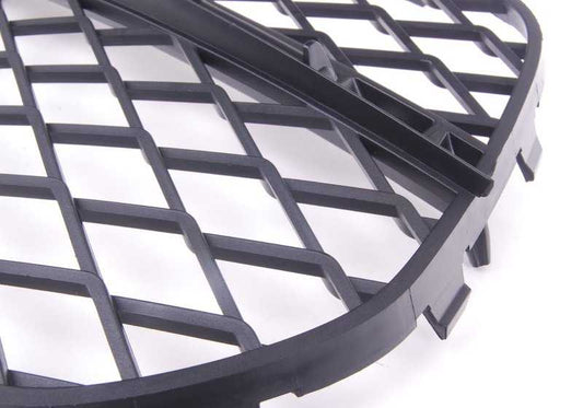 Rejilla delantera izquierda OEM 51117222857 para BMW X5 E70 (xDrive30d, xDrive40d, xDrive50i). Compatible con modelos fabricados entre 04/2010 y 06/2013. Repuesto original BMW.
