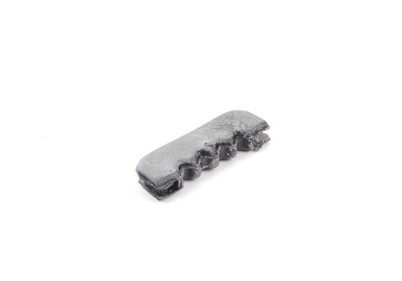 Soporte de goma OEM 11121730352 para BMW E36, E46, E34, E39, E60, E61, E38, E65, E66, E83, E53, Z3, E85. Pieza original BMW colocada en la tapa del motor.