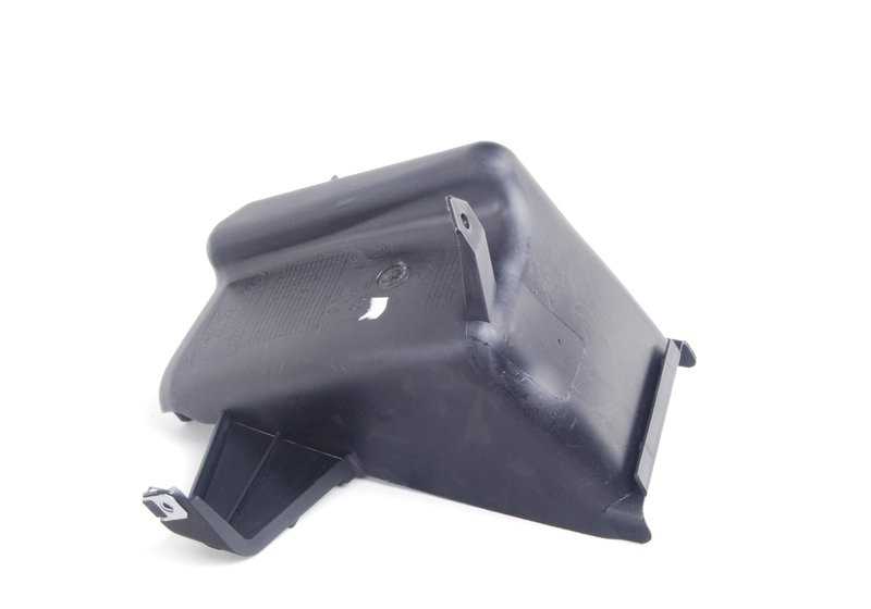 Conducto de aire cerrado delantero izquierdo OEM 51748046473 para BMW E82, E88. Original BMW.