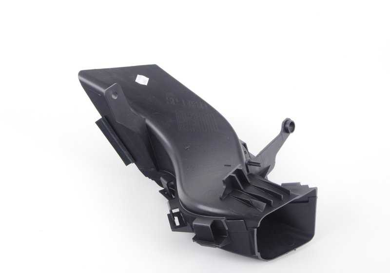 Conducto de refrigeración freno derecho OEM 51748046300 para BMW E82 y E88. Original BMW.