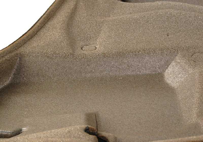 Aislante acústico puerta trasera derecha OEM 51488223906 para BMW E38. Original BMW.
