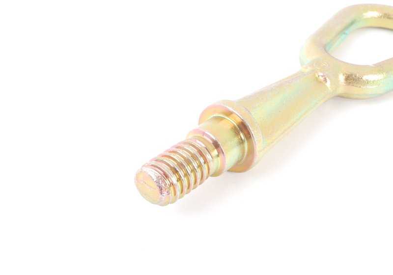 Anilla de remolque OEM 72158266616 para BMW E46, E65, E66, E53, E85, E86. Original BMW.