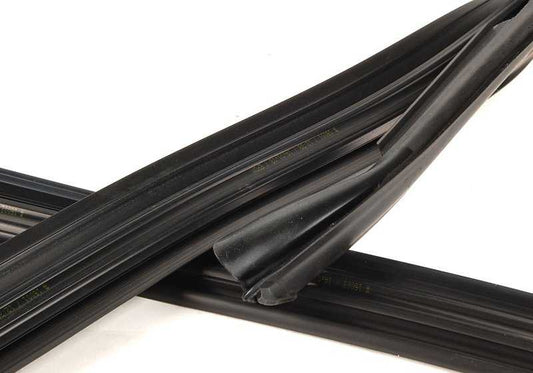 Front left door window guide for BMW 3 Series E46 (OEM 51338266123). Original BMW