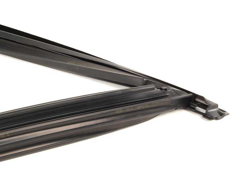 Guide de la fenêtre de porte d'entrée droite pour la série BMW 3 E46 (OEM 51338266124). BMW d'origine