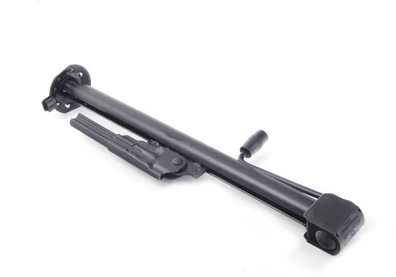 Gato elevador (Wagenheber) OEM 71121181801 para BMW E36 {316g, 316i, CA, BE, CH modelos compatibles}. Original BMW.