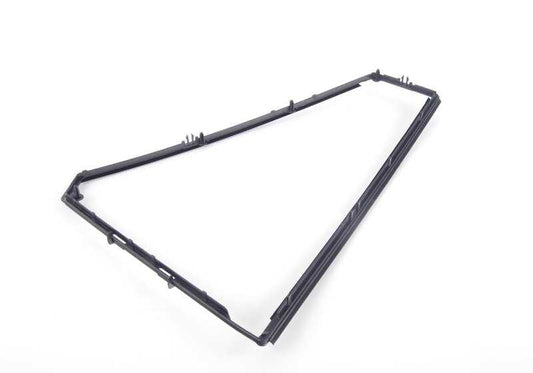 Marco fijo de ventanilla lateral izquierda OEM 51352990393 para BMW E84. Original BMW.
