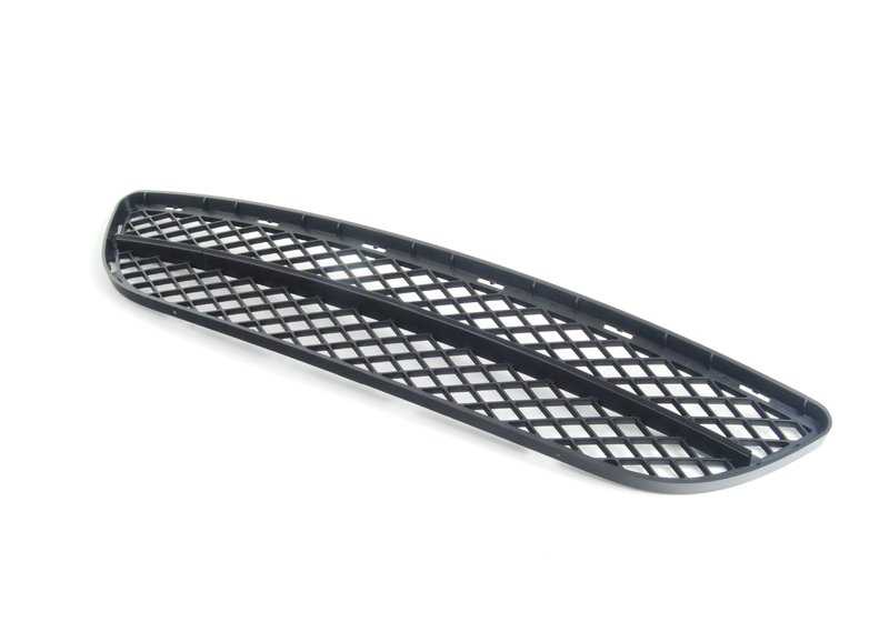 Rejilla central delantera abierta OEM 51117134074 para BMW E90, E91. Original BMW.