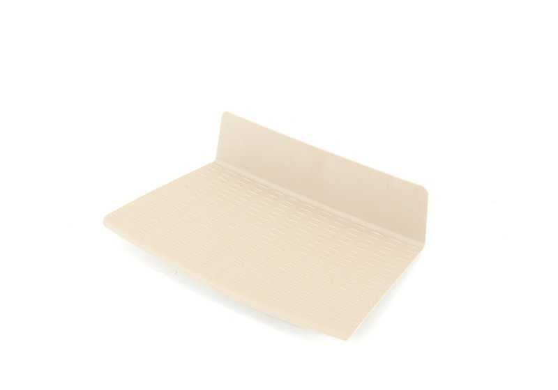 Inserto trasero superior beige OEM 51167156477 para BMW E90, E90N, E91, E91N. Pieza original BMW.