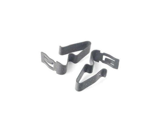 Clip de fijación para moldura inferior OEM 52108175058 para BMW E39, E60, E61, F07, E38, E65, E66. Original BMW.