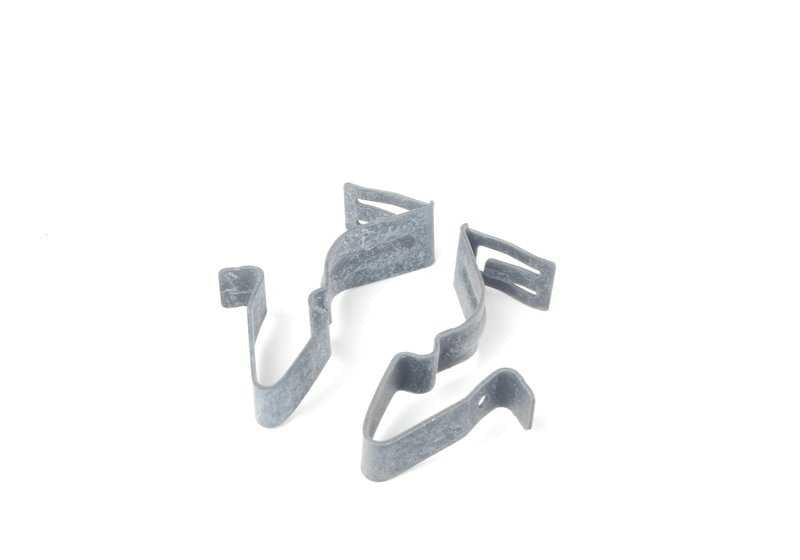 Clip de fijación para moldura inferior OEM 52108175058 para BMW E39, E60, E61, F07, E38, E65, E66. Original BMW.