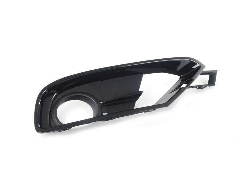 Rejilla delantera izquierda parcialmente abierta OEM 51117300739 para BMW F30 y F31. Original BMW.