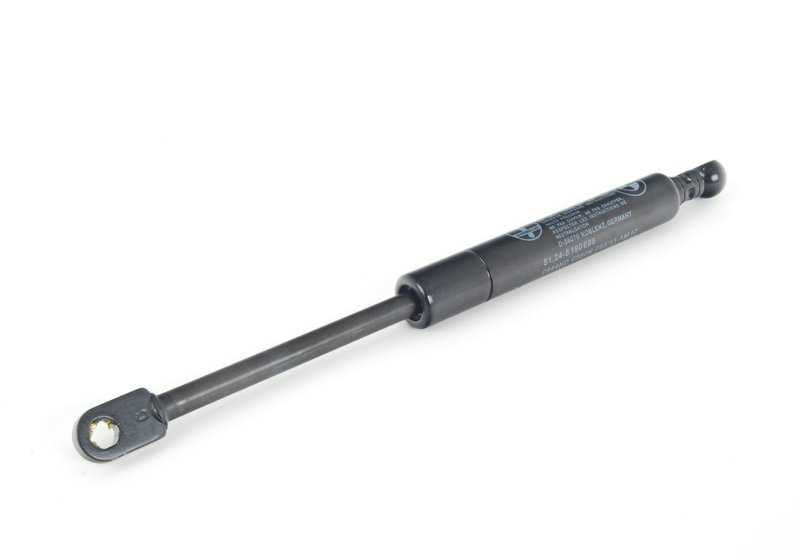 Amortiguador de gas maletero OEM 51248190688 para BMW E39. Sustituye el soporte hidráulico del portón trasero. Original BMW.