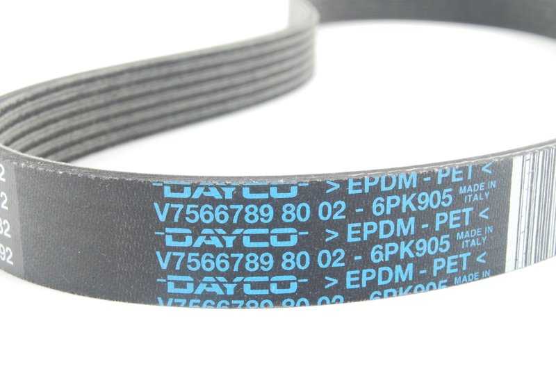 Correa poli V (Keilrippenriemen) OEM 11287566789 para MINI R55, R56, R57, R60. Compatible con motores N12 y N14. Original MINI.