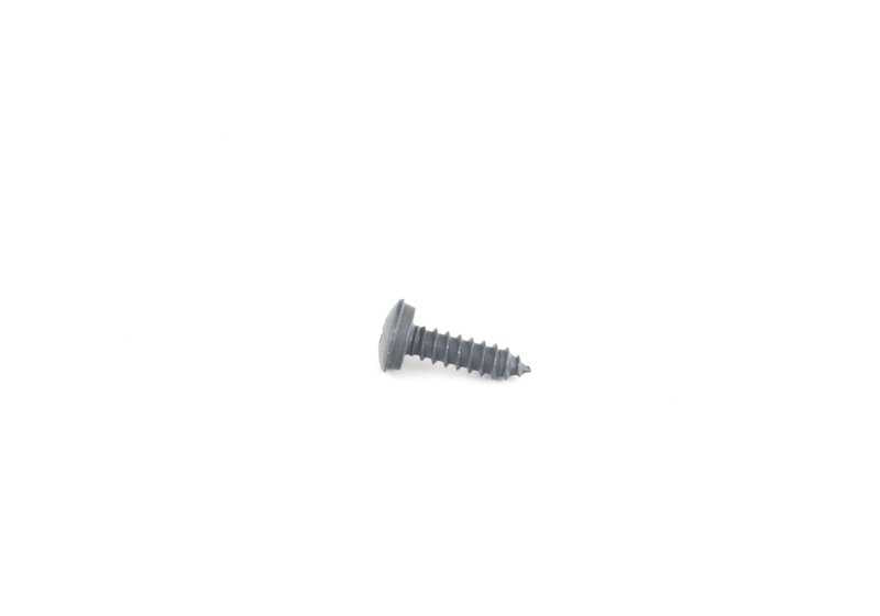 Tornillo de chapa con cabeza redonda OEM 07143448498 para BMW {E21,E30,E36,E46,E12,E28,E34,E39,E60,E61,E24,E23,E32,E38,E65,E66,E31,E70,Z1,Z3} y MINI {R50,R52,R53}. Original BMW y MINI.