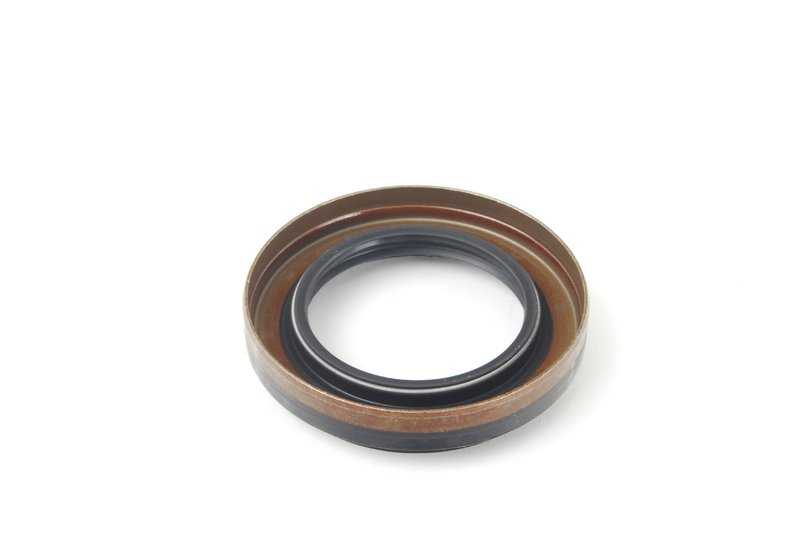 Retén de aceite con aro de seguridad OEM 33107505602 para BMW E30, E36, E28, E34, E24, E23, E32, E38, Z1, Z3. Original BMW.