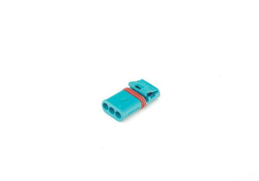 Conector eléctrico azul OEM 12527507526 para BMW E46, E60, E61, E63, E64, E65, E66, E70, E71, E72, E81, E82, E83, E84, E85, E86, E87, E88, E89, E90, E91, E92, E93, F01, F02, F04, F06, F07, F10, F11, F12, F13, F25. Original BMW.