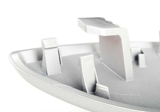 Moldura de manilla izquierda OEM 51417260085 en satinsilber para BMW F30, F31, F34 GT, F32, F33, F36... y más. Original BMW.