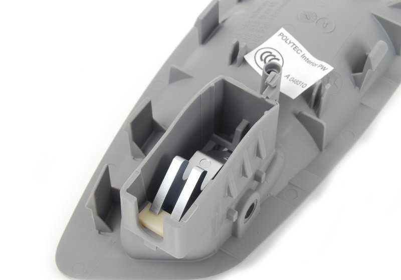 Manilla interior puerta derecha OEM 51417144548 para BMW E90, E91. Original BMW.