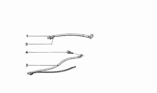 Vis hexagonale avec laveuse OEM M8X16 07119915066 pour BMW E21, E30, E36, E12, E28, E34, E24, E23, E32, E38, E31. BMW d'origine.
