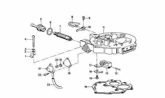 Junta OEM 13111253049 para BMW E12. Original BMW.