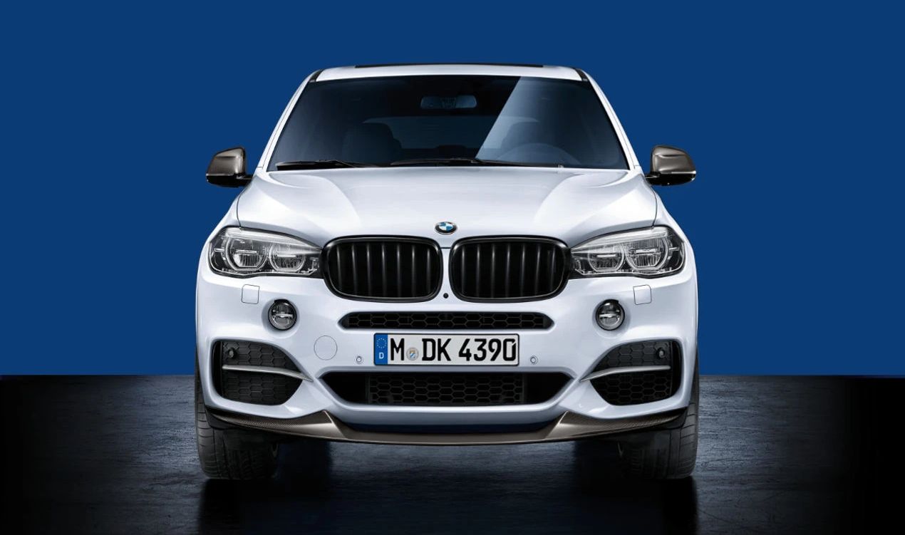Splitter delantero M Performance en carbono OEM 51192334549 para BMW X5 F15 (sDrive25d, xDrive25d, xDrive28i, xDrive30d). Realza la estética deportiva de tu vehículo. Original BMW.