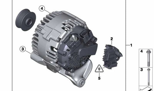 Generador OEM 12317823291 para MINI R56, R55, R57, R58, R59, R60, R61. Original MINI.