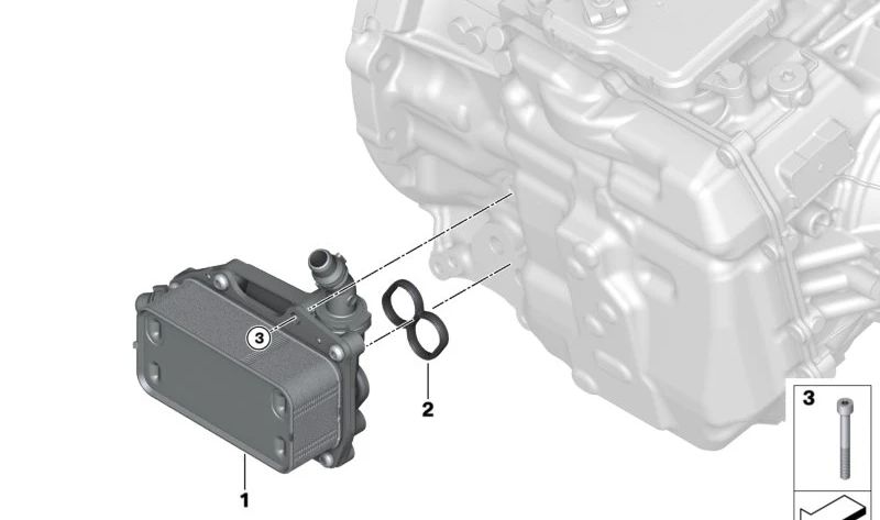 Junta OEM 17218844535 para BMW F52, F45, F48, F49, F39 y MINI F56, F57, F54, F60. Original BMW y MINI.