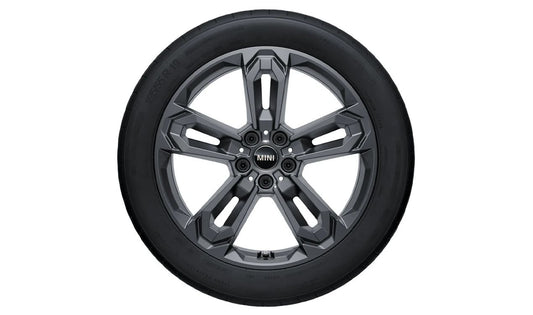 Llanta de aluminio Doble Radio 1041 OEM 36115A661A8 para BMW X1 U11, X2 U10, MINI Countryman U25. Original BMW y MINI.