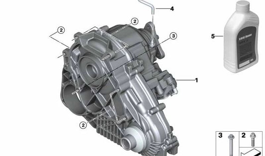 ASA M10X90 VITE ZNS3 per BMW X3 F25, X4 F26, X5 E53, E70, F15, X6 F16 (OEM 27107524991). BMW originale