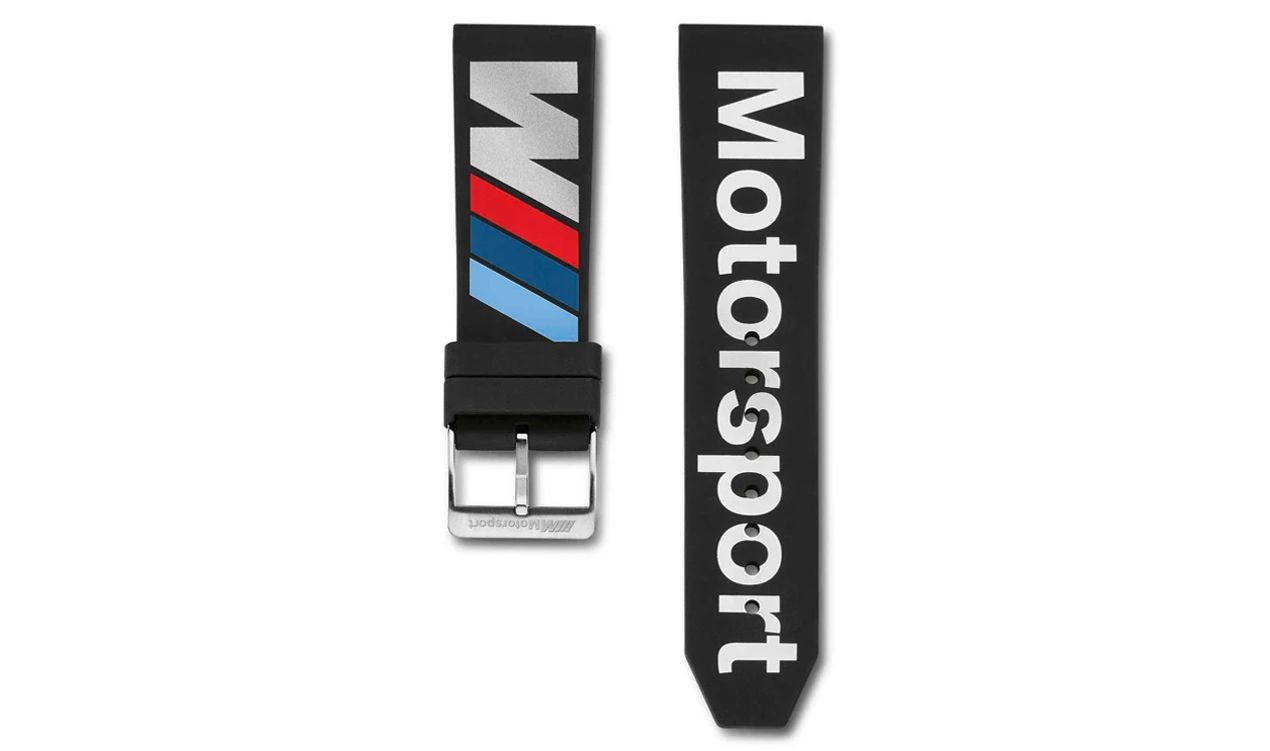 Motor Motorsport doll for Apple Watch OEM 80265A0A715, compatible with boxes of 42 to 44 mm. Valid for BMW. Original BMW.