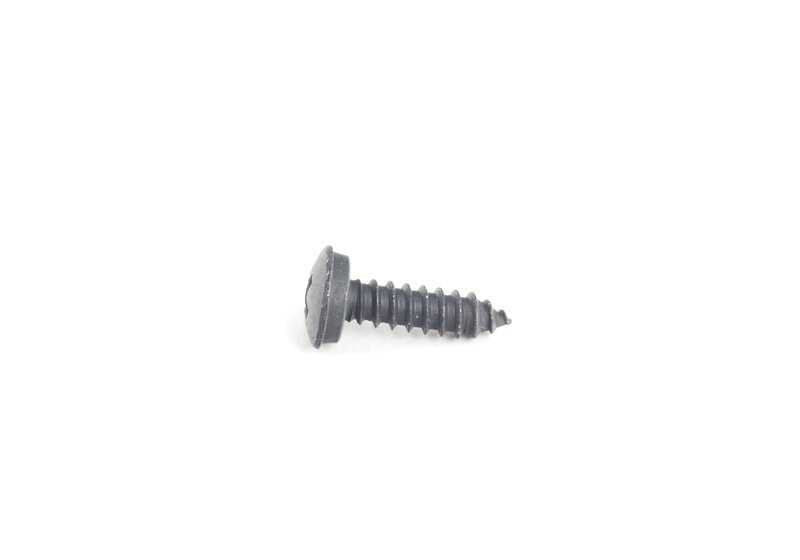 Tornillo de chapa con cabeza redonda OEM 07143448498 para BMW {E21,E30,E36,E46,E12,E28,E34,E39,E60,E61,E24,E23,E32,E38,E65,E66,E31,E70,Z1,Z3} y MINI {R50,R52,R53}. Original BMW y MINI.