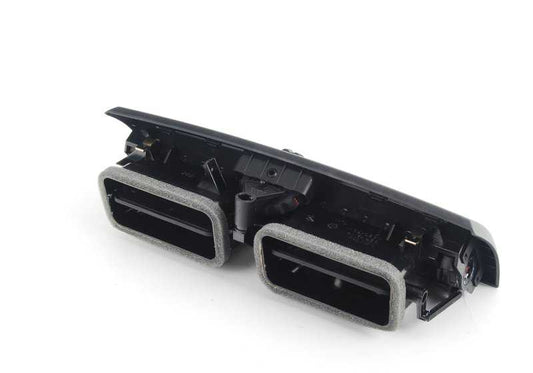 Rejilla central de ventilación OEM 64223415965 para BMW X3 E83 (modelos 1.8d, 2.0d, 2.0i) del 2006 al 2010. Recambio original BMW.