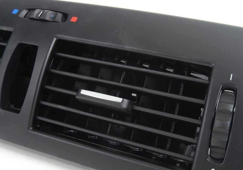 Grade de ventilação central OEM 64223415965 para BMW X3 E83 (1.8D, 2.0D, 2.0I) de 2006 a 2010. Substituição original da BMW.