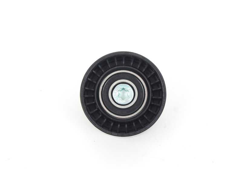 Polea tensora OEM 11287545297 para BMW F01, F02, G12, E70. Compatible con sistema de correa auxiliar (alternador y bomba de agua). Original BMW.