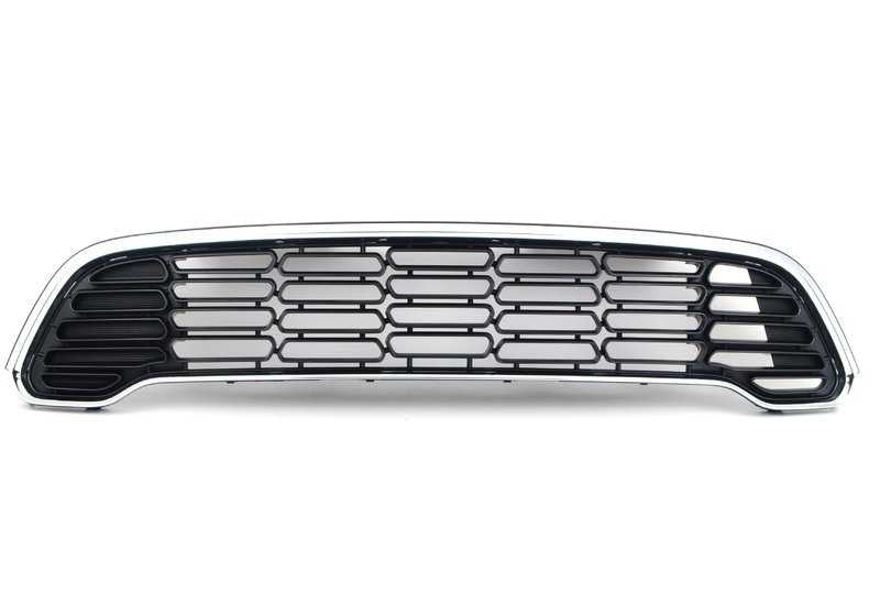 Rejilla decorativa frontal OEM 51139807476 para MINI R60, R61 (Countryman y Paceman). Original MINI.