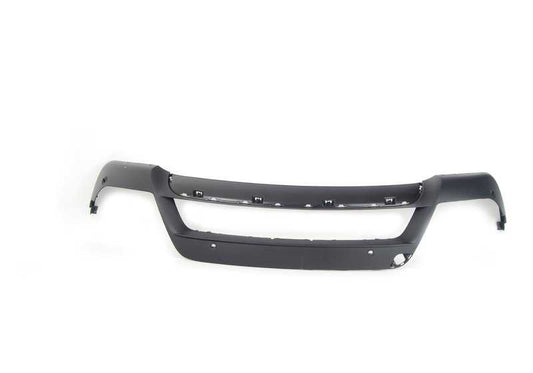 Black front cover OEM 51117222371 for BMW X5 {E70}. Compatible with all XDRive30D, XDRive35I, XDRive40D, XDRive40i, XDRive50i models manufactured between 2010 and 2013. Original BMW piece.