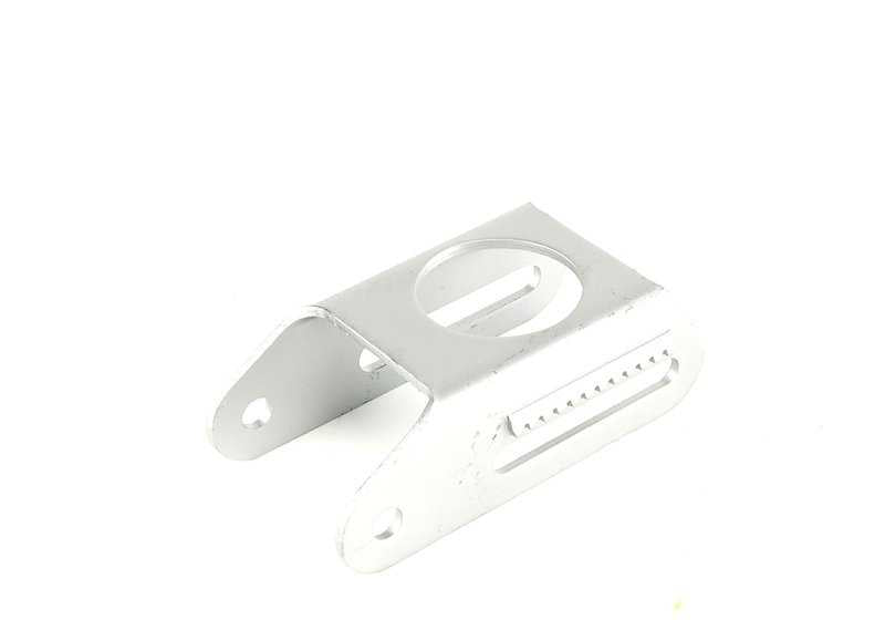 Soporte tensor (Spannlasche) OEM 12311714450 para BMW E34 y E32. Pieza original BMW.