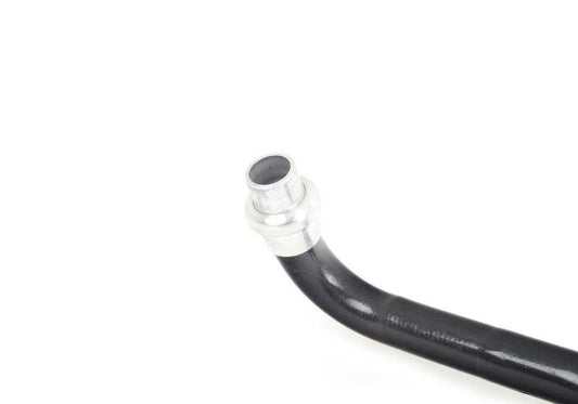 Tubo de retorno del radiador de aceite OEM 17228509709 para BMW E90, E90N, E91, E91N, E92, E92N, E93. Original BMW.